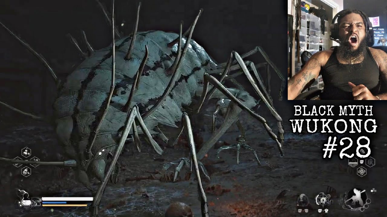 Dom Duvaye doesn't have a can of bug spray big enough for this‼️ BLACK MYTH WUKONG