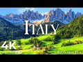 Italy 4k  relaxation film with meditation and healing music  4k ultra.