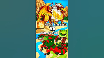 Gryphynos Exclusive Skill VS Crocynos – Who Wins? 🔥 #dynamonsworld #dynamons #shorts #pokemon