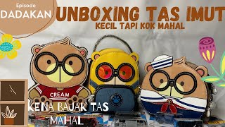 UNBOXING TAS VIRAL IMUT MAHAL! TAS CREAM BEAR \\ DI BAJAK ISTRI