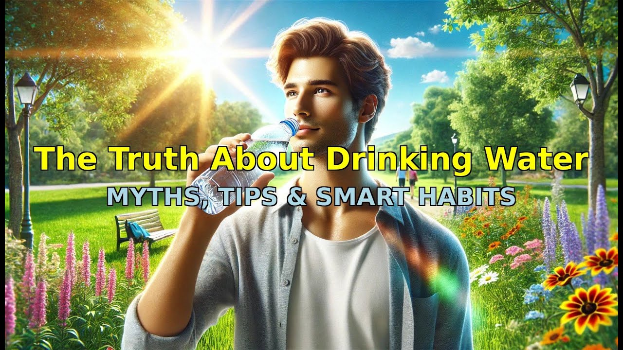 The truth about drinking water. Myths Tips and Smart Habits