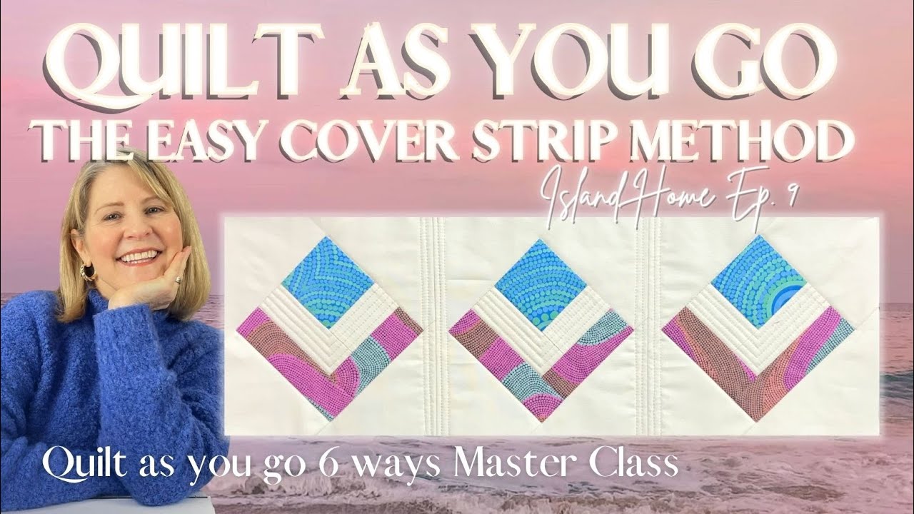 3 Ring Binder Cover Tutorial- Quilt as You Go Technique - Patchwork Posse