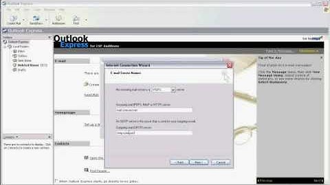 How to Set Up Comcast E-mail in Outlook Express
