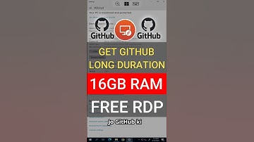 Get Free GitHub Long Duration RDP, How To Create 16GB Ram Free RDP, #freerdp #githubfreerdp