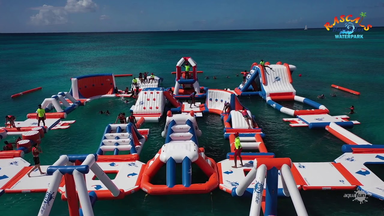 Family Day at RASCAL'S water park · Brandons Beach, Barbados YouTube