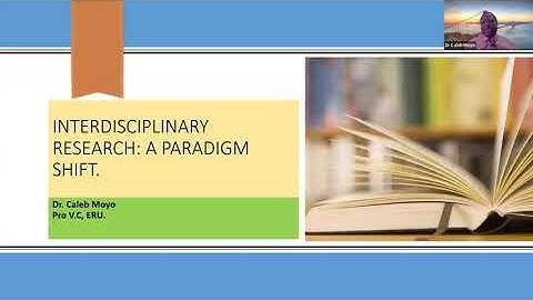 Interdisciplinary Research: A Paradigm Shift