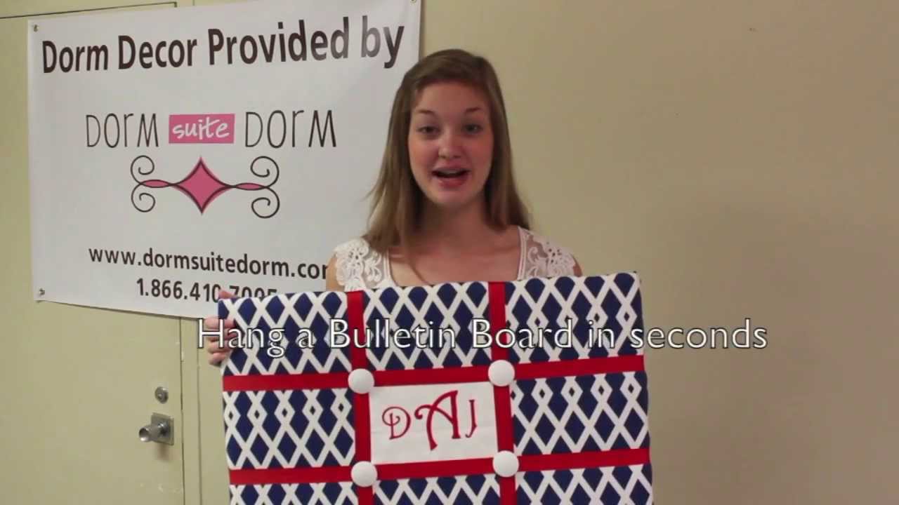 How To Hang A Bulletin Board YouTube how-to-hang-a-bulletin-board-youtube