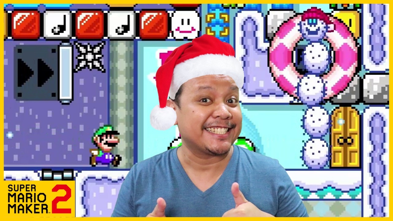 TROLLmas in FEBRUARY??!? - Mario Maker 2 Troll Levels by TheMewtical