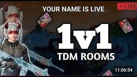 1v1 TDM BGMI LIVE CUSTOM ROOM YOUR NAME IS LIVE #bgmi #pubg#tdm#yournameislive