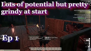 Myth of Empires gameplay EA - Medieval Survival RPG - Basically Bannerlord MMO - How to tame a horse