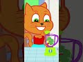 ¿De quién es el jugo que sabe mejor? 🧃🧃🧃 Familia de Gatos Dibujos Animados Para Niños #animados