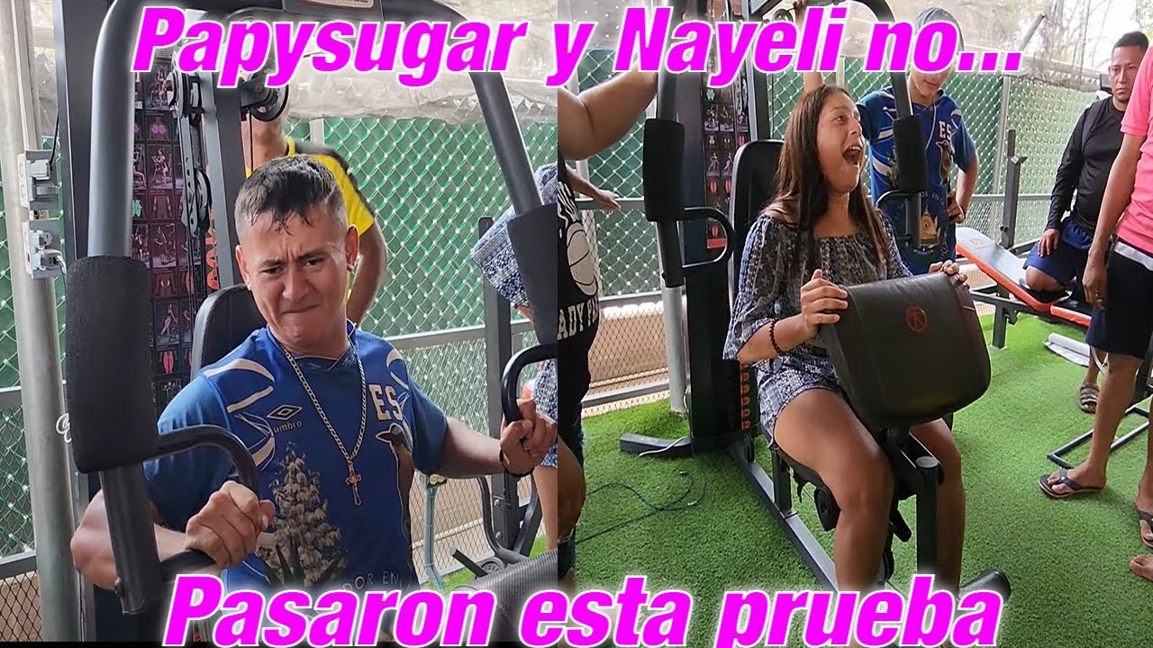 Nayeli y Papaysugar te haran reir con estas rutinas de ejercicio. No todos pasan la prueba.