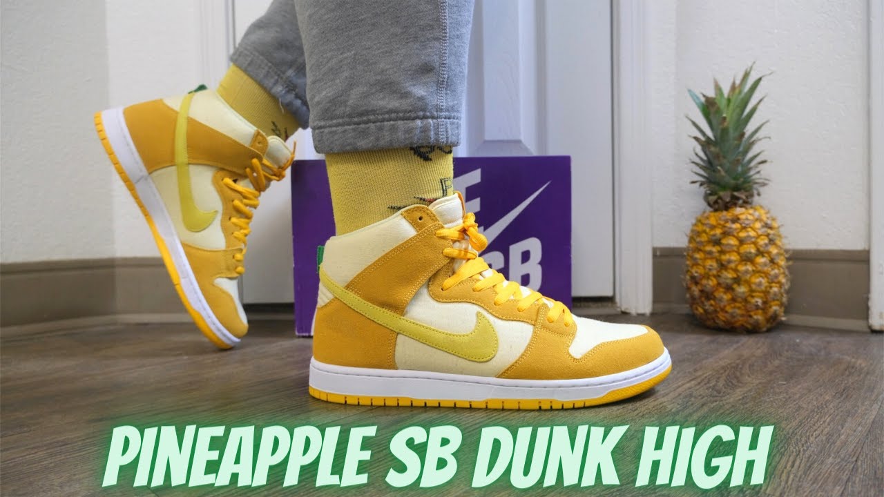 開封の儀】Nike SB Dunk High 'Pineapple' DM0808-700 スニーカー ...