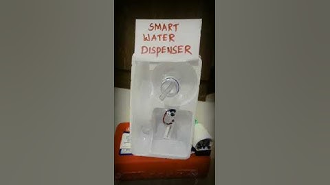 Automatic Water dispenser system using arduino #robotics #keyboworld #keybo #arduino