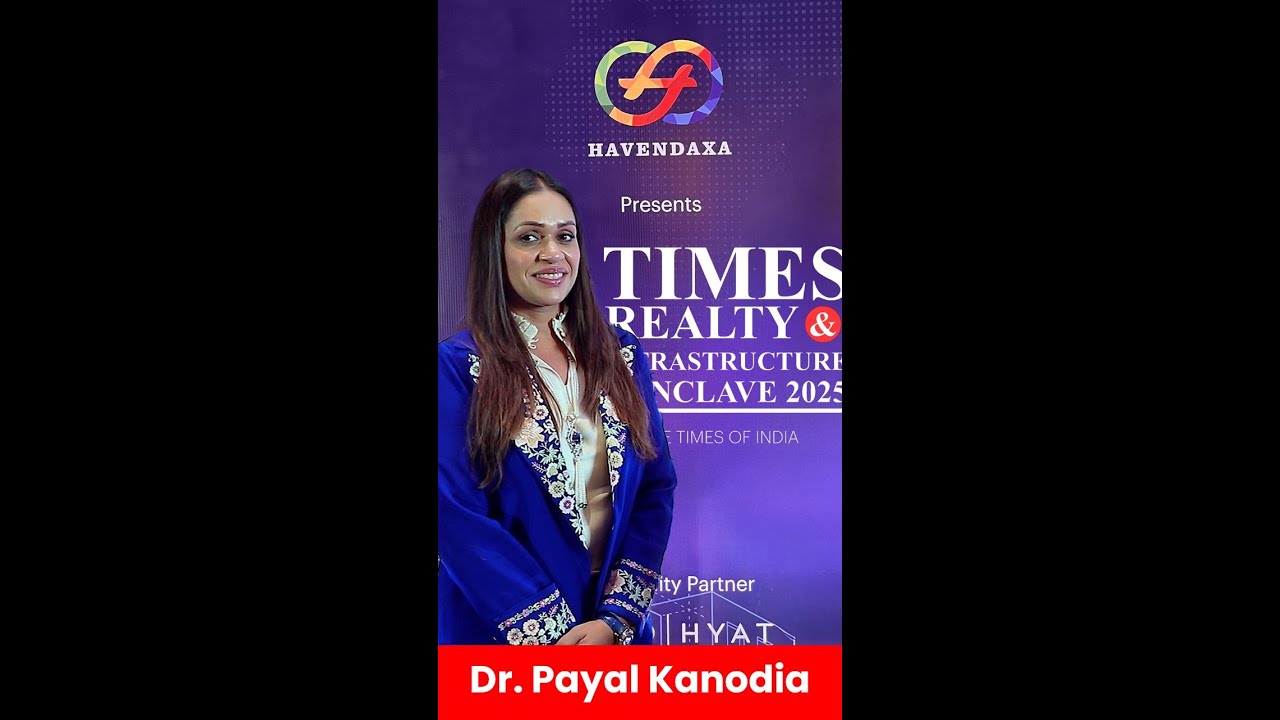 Dr. Payal Kanodia M3M  | Redefine the Future of Real Estate at the Times Realty Awards 2025