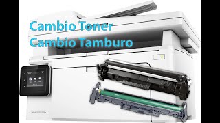 HP LaserJet Pro M102w/M130fw • Come Sostituire Toner e Tamburo