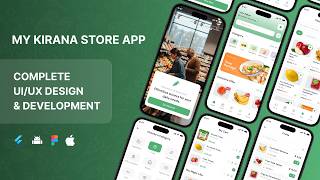 Complete Grocery App with Flutter | Kirana Store App | Login Screen | Part - 2