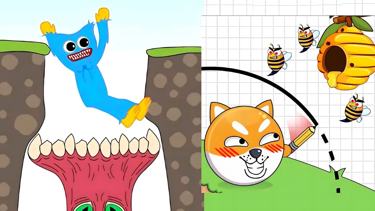 Save The Doge VS Huggy Story - Level Up Max Level Gameplay (iOS Android),#07.