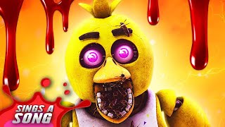 Video thumbnail of "Chica Sings A Song (Five Nights at Freddy's Game Parody FNAF Horror)"