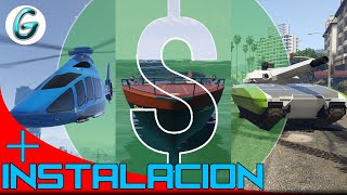 Compra Autos, Helicópteros, Aviones, Botes, Etc | Como Instalar | GTA V MODS