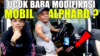 UCOK BABA NYETIR MOBIL ALPHARD ?? HAMPIR NYENGGOL PENGENDARA LAIN !!