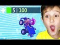 KID REACTS TO UNLUCKIEST PLAYS IN FORTNITE!!!