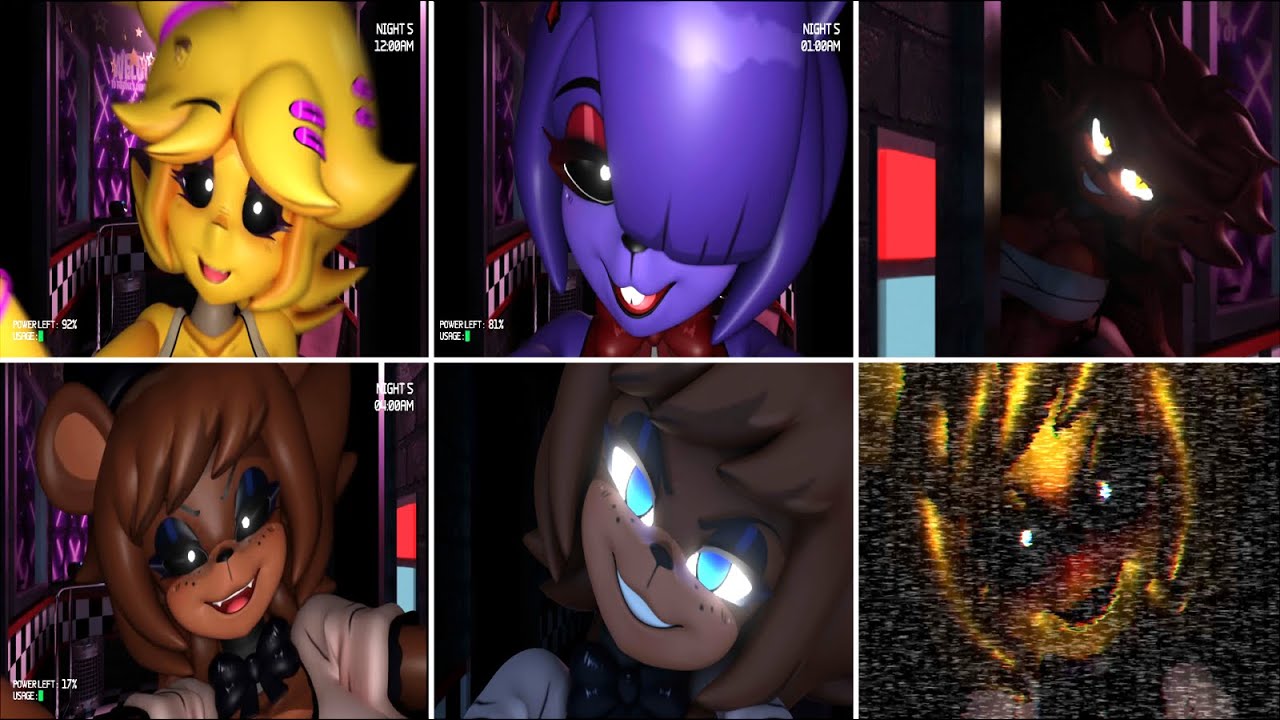 Fnaf anime 3d