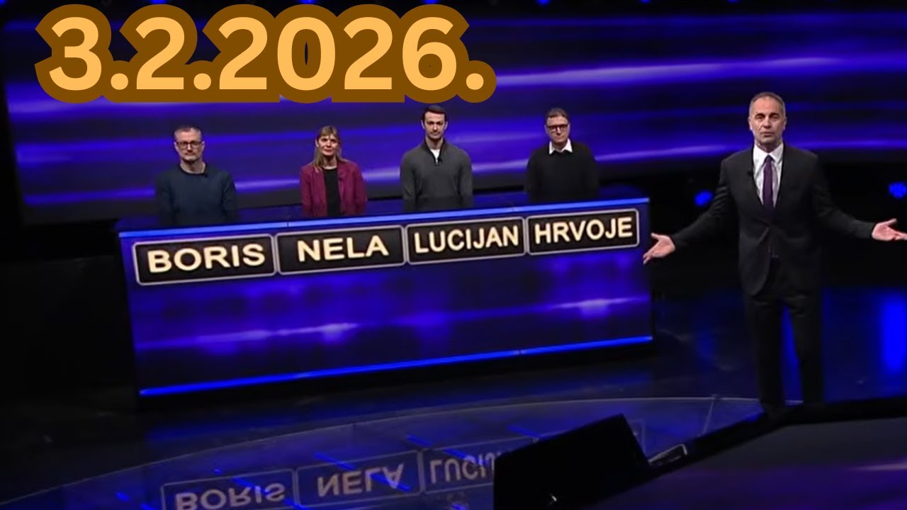 Potjera - 3.2.2026. - Hrvoje Šalković