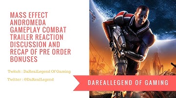 Mass Effect Andromeda -Combat Profiles & Squads - Gameplay Series Trailer Part 2 - Reaction & Recap