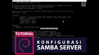 KONFIGURASI SHARING SAMBA SERVER DI LINUX DEBIAN 8 100% WORK!