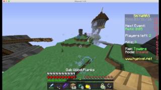 sharp 4 fire 2 sword minecraft skywars!