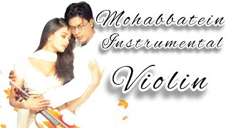 🎼 Mohabbatein Instrumental Violin Ringtone | Whatsapp Status | Hindi Song | Bollywood Song