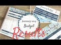 January 2019 Budget Results | Erin Condren Deluxe Monthly |