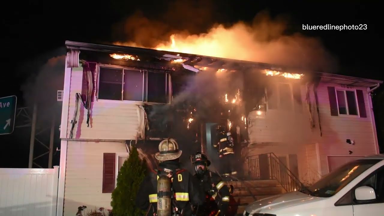North Lindenhurst Working Fire 36 45th Street 04/15/23