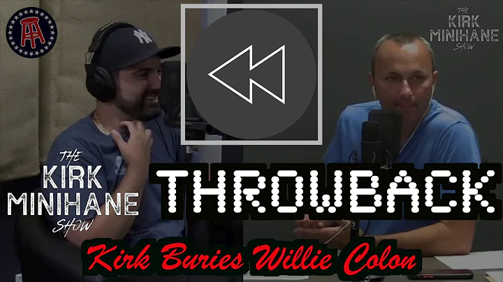 Kirk Minihane BURIES Barstool Willie Colon