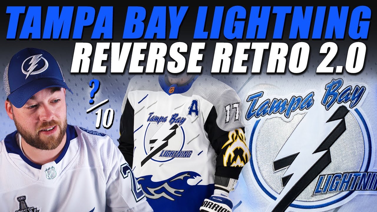 Tampa Bay Lightning Adidas Reverse Retro Jersey Review! - YouTube