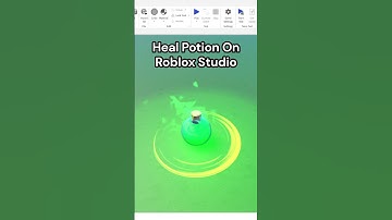 Heal Potion On Roblox Studio #roblox #robloxgamedesign #devlog#deltarune#gamedevblog#undertale#memes