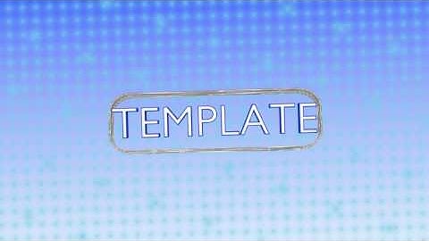 Blender INTRO template #15 + DOWNLOAD link in description (Intro, blue, spyrals)