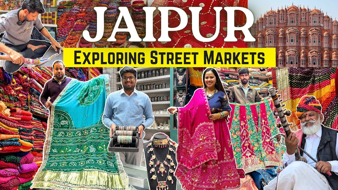 JAIPUR STREET SHOPPING❤ 3 Top Markets in Jaipur |Purohit Ji Ka Katla |Johri Bazaar |Maniharo Ki Gali