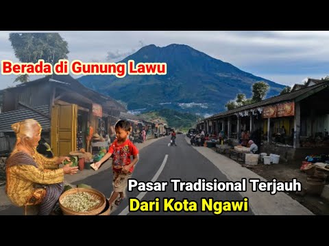 Pasar Tradisional Tertinggi Dan Paling Jauh di Ngawi