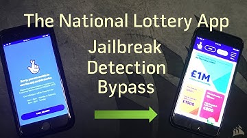 The National Lottery App - Jailbreak detection bypass