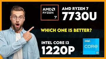 AMD Ryzen 7 7730U vs Intel Core i3 1220P Comparison