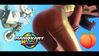 Pauline has the FATTEST ASS in Mario Kart World