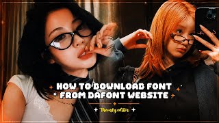 𝜗𝜚 ✦ 𝗗𝗼𝘄𝗻𝗹𝗼𝗮𝗱 𝗔𝗲𝘀𝘁𝗵𝗲𝘁𝗶𝗰 𝗙𝗼𝗻𝘁𝘀 𝗳𝗿𝗼𝗺 𝗗𝗮𝗙𝗼𝗻𝘁 | 𝗕𝗲𝗴𝗶𝗻𝗻𝗲𝗿 𝗧𝘂𝘁𝗼𝗿𝗶𝗮𝗹 ✦
