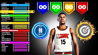 MOST DOMINANT NBA 2K22 BUILD! 100 BADGES! DEMI-GOD on NEXT GEN!