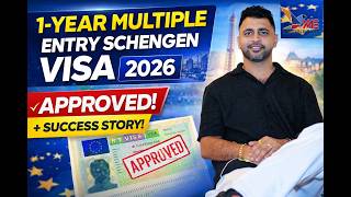 Latest 1 Year Multiple Entry Schengen Visa 2026 Real Approval Success Story Full Guide