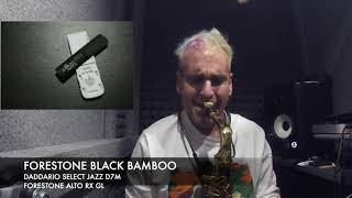 Test Forestone Reeds White Bamboo Black Bamboo
