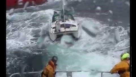RNLI rescue footage