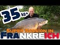 35 kilo   legendre karpfen session in frankreich  grokarpfen