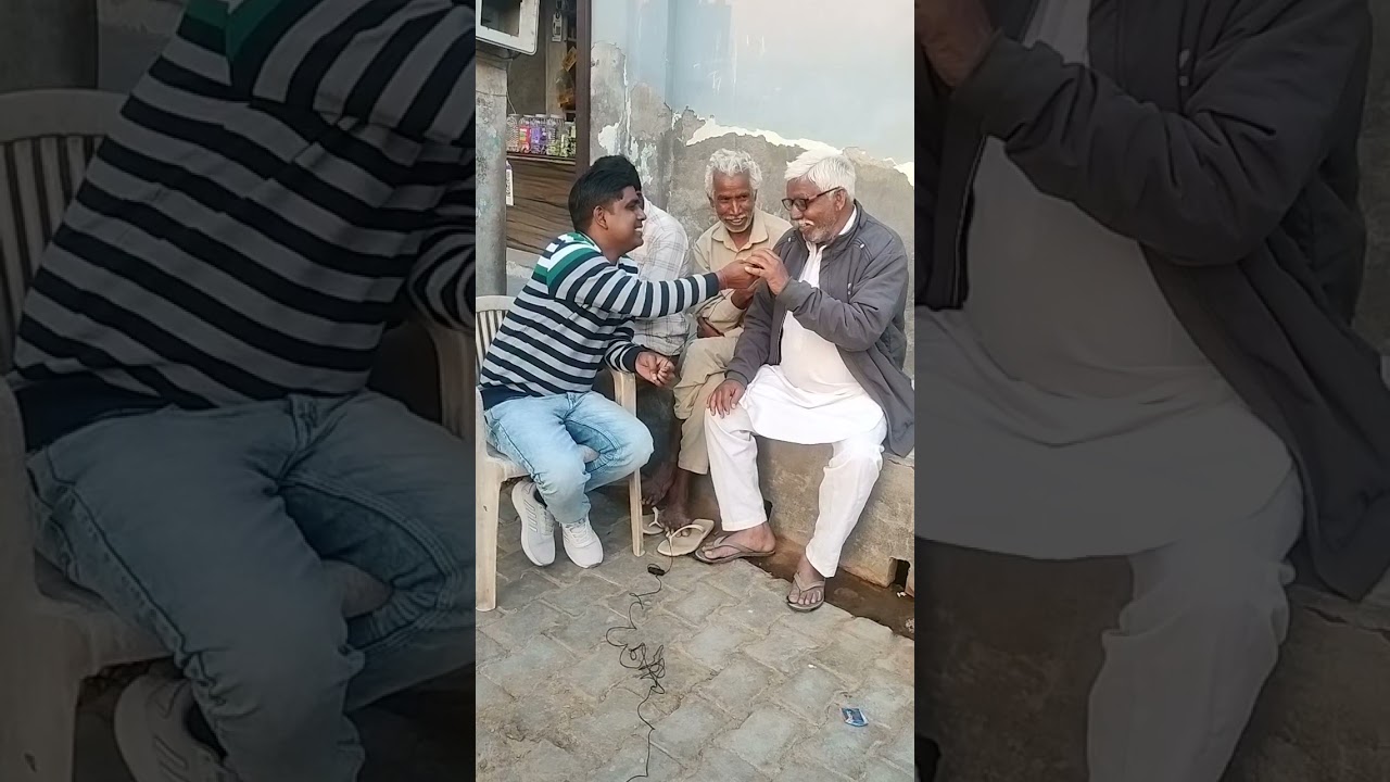 शाम की महफिल। #villagelife #trending #rurallife